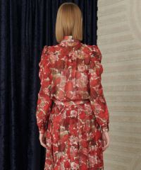 CORCOVADO / Polyester Ciffon ボウタイブラウス