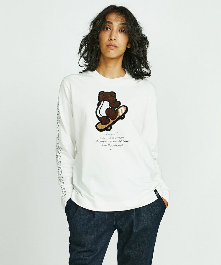 DSC / ベアワッペンロングTシャツ（WEB限定） TOPS Night STORE