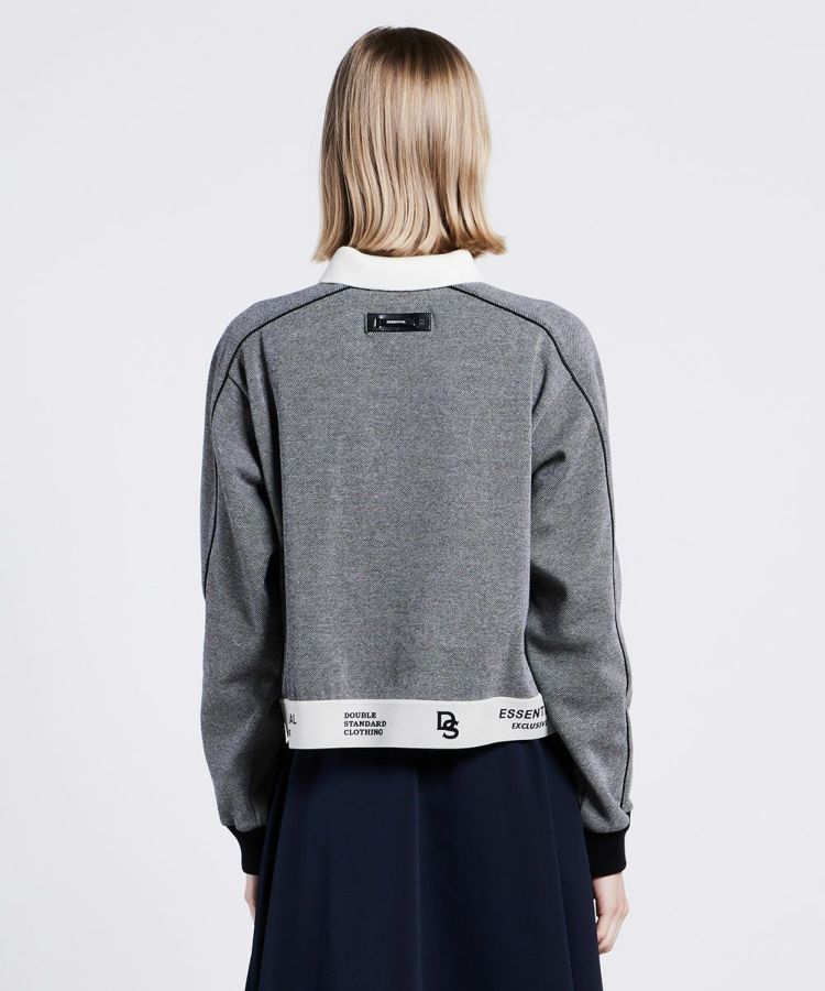 ESSENTIAL / ボンバーヒート裏起毛ポロシャツ TOPS Night STORE