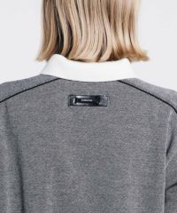 ESSENTIAL / ボンバーヒート裏起毛ポロシャツ TOPS Night STORE