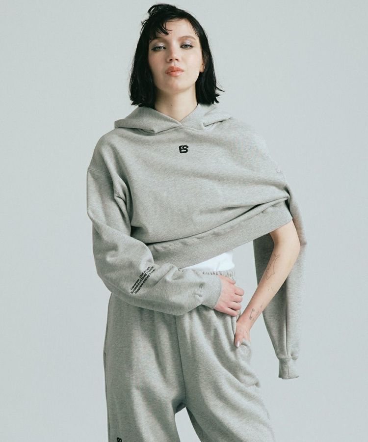 ダブルスタンダードクロージング エッセンシャル ロゴ パーカー スゥエット DOUBLE STANDARD CLOTHING(ダブルスタンダードクロージング