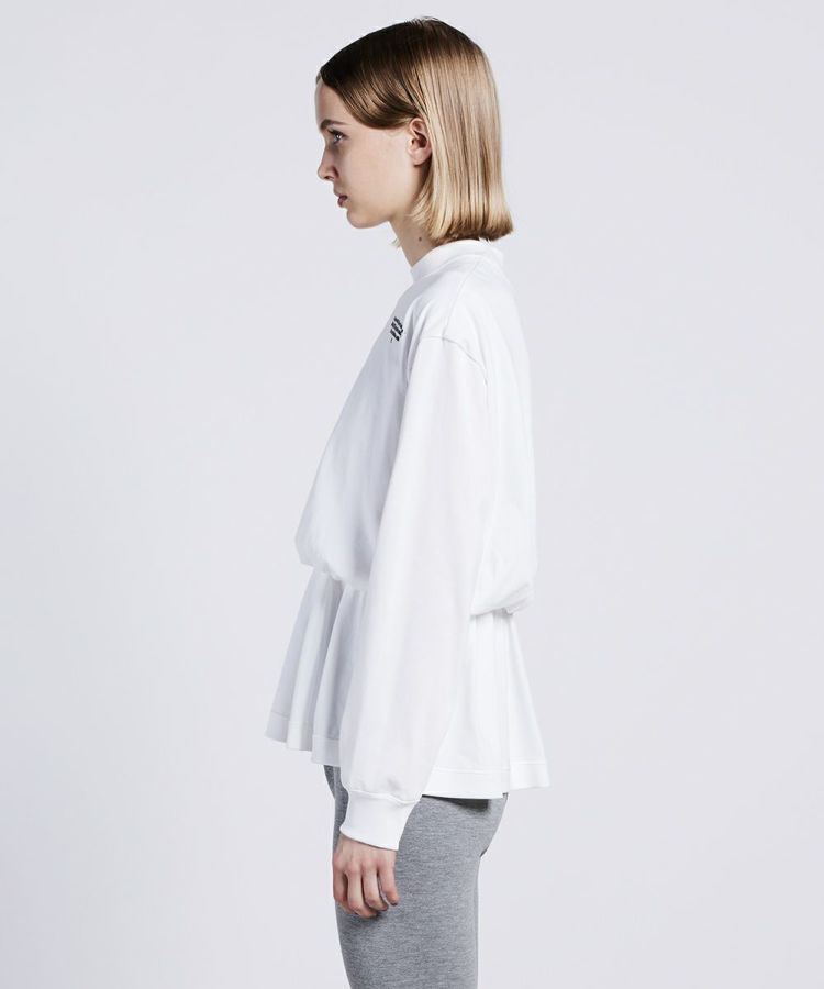ESSENTIAL / ウエストギャザーロングスリーブTシャツ ESSENTIAL / ウエストギャザーロングスリーブTシャツ TOPS Night