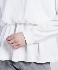 ESSENTIAL / ウエストギャザーロングスリーブTシャツ ESSENTIAL / ウエストギャザーロングスリーブTシャツ TOPS Night