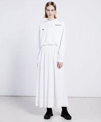 ESSENTIAL / ウエストギャザーロングワンピース DRESS Night