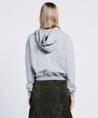 DSC / ラインストーンミニパーカー TOPS Night STORE | ダブル