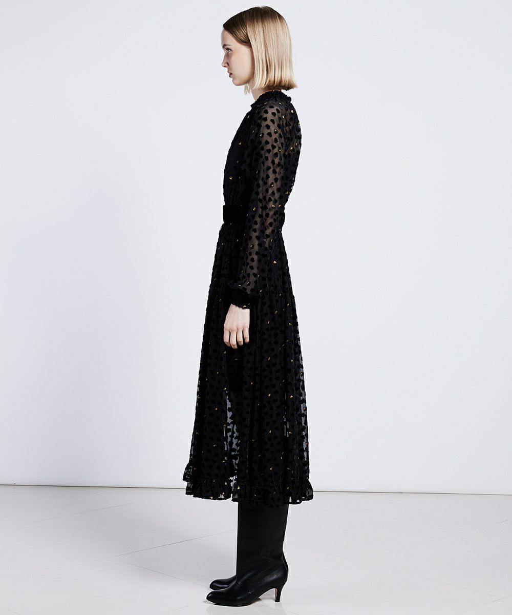 DSC / ハートオパールシャーリングワンピース DRESS Night STORE 