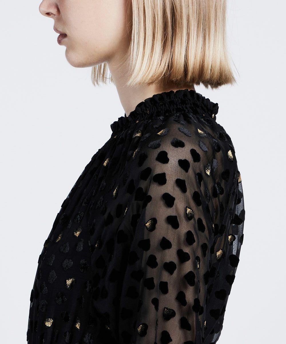 DSC / ハートオパールシャーリングワンピース DRESS Night STORE  