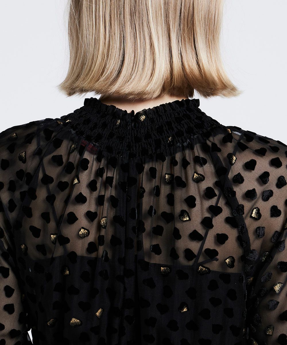 DSC / ハートオパールシャーリングワンピース DRESS Night STORE  