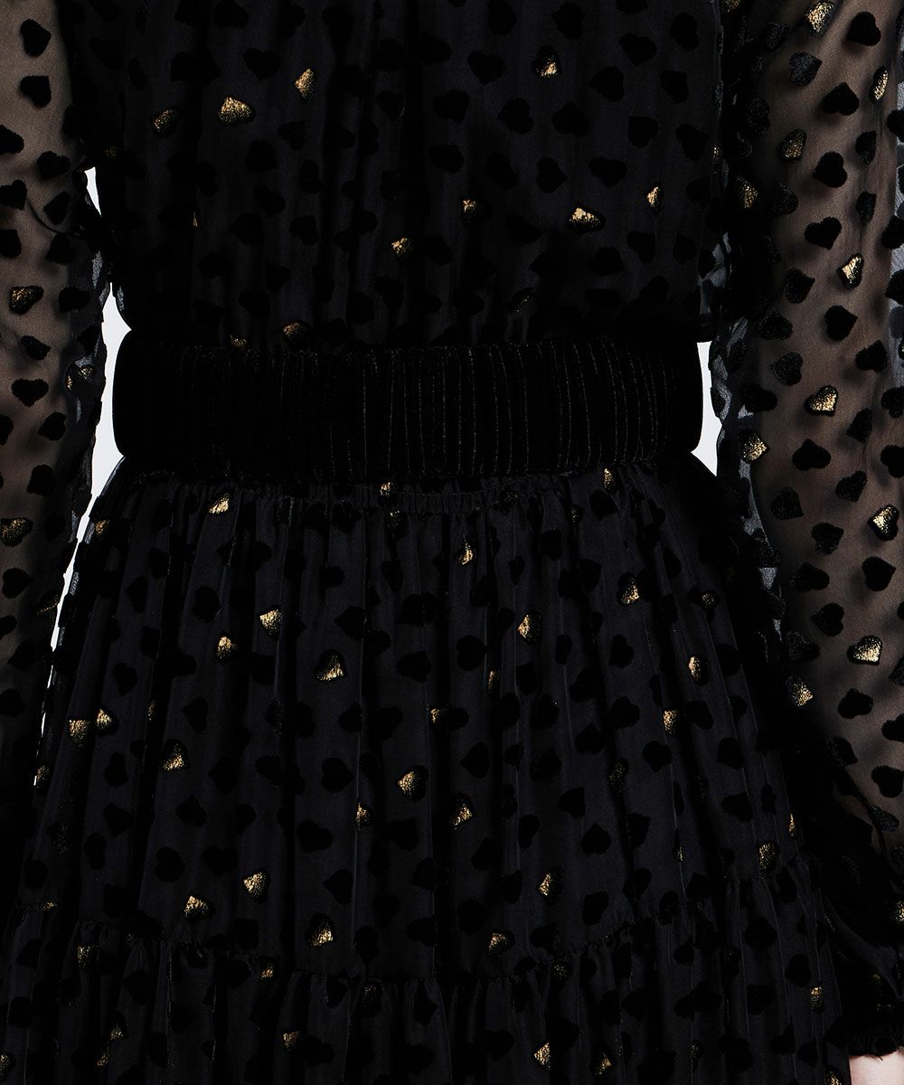 DSC / ハートオパールシャーリングワンピース DRESS Night STORE  