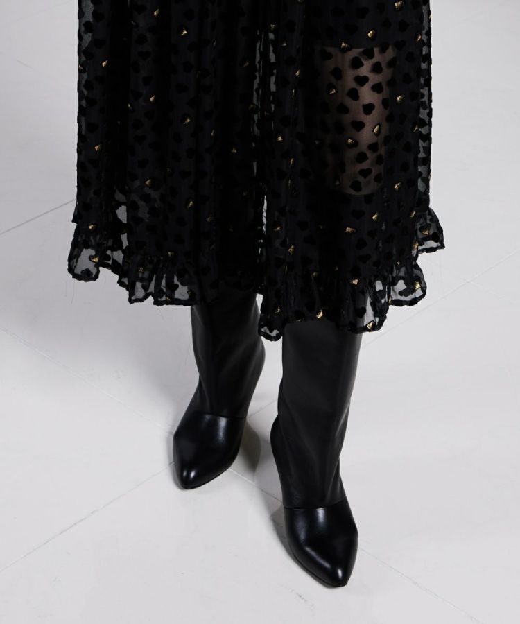 DSC / ハートオパールシャーリングワンピース DRESS Night STORE