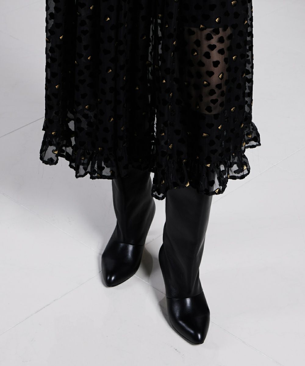 DSC / ハートオパールシャーリングワンピース DRESS Night STORE 