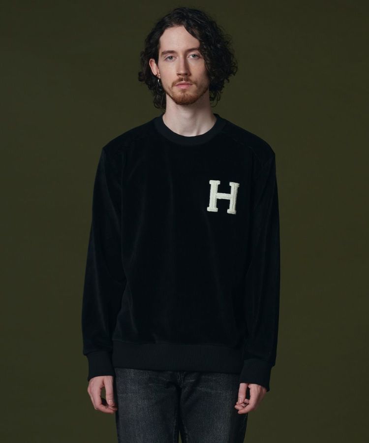 D/him H刺繍ストレッチコーデュロイロンT TOPS Night STORE | ダブル