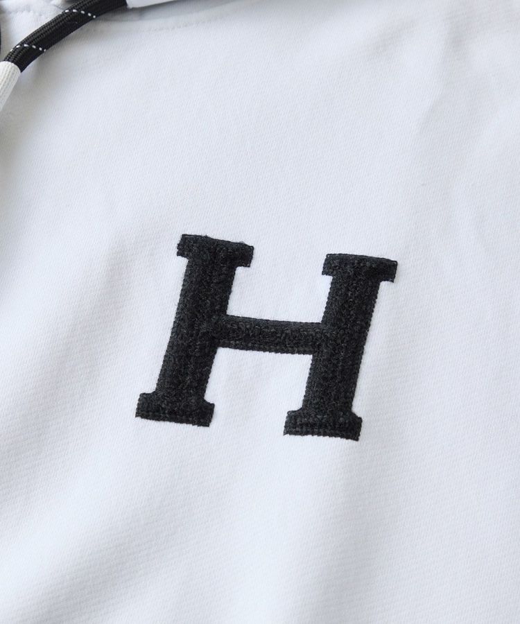 D/him H刺繍裏起毛パーカー TOPS Night STORE | ダブル