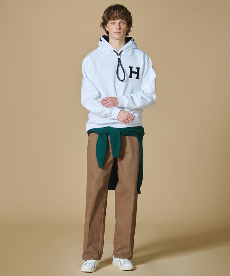 D/him H刺繍裏起毛パーカー TOPS Night STORE | ダブルスタンダード