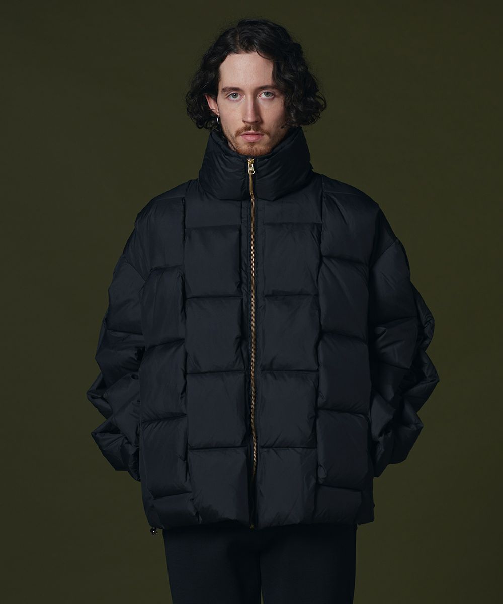 D/him イントレチャートダウンブルゾン(SALE) OUTERS Night 