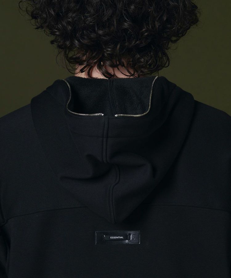 D/him ESSENTIAL ボンバーヒート裏起毛フーディ OUTERS Night STORE