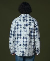 D/him ダメージチェックシャツブルゾン OUTERS Night STORE