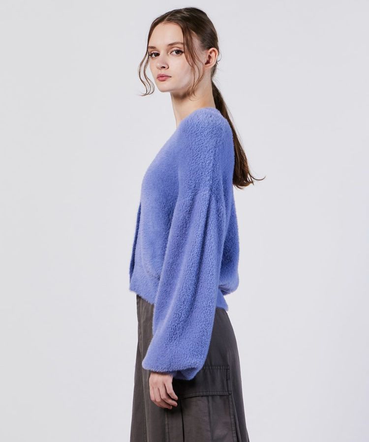 定番のお歳暮&冬ギフトの商品をすべ Sov. / STORE Night TOPS シャギーモールカーディガン(SALE) トップス