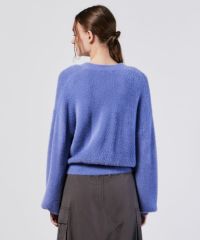 Sov. / シャギーモールカーディガン(SALE) TOPS Night STORE