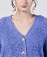 Sov. / シャギーモールカーディガン(SALE) TOPS Night STORE