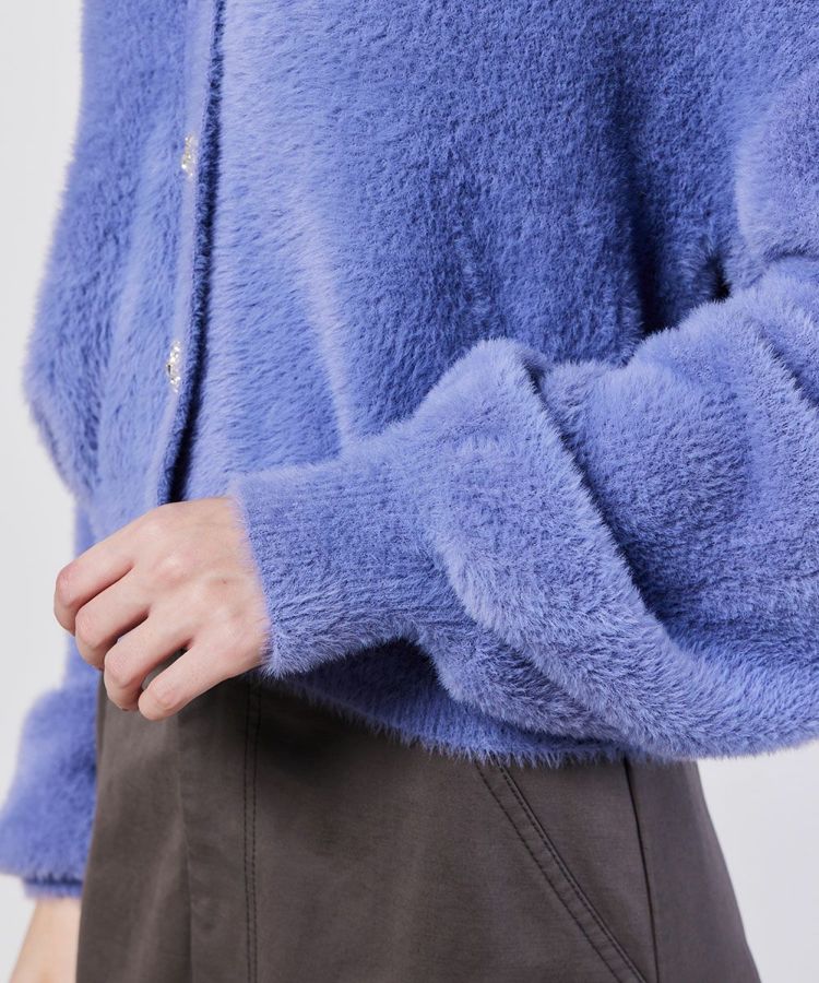 人気ブランドの シャギーモールカーディガン(SALE) / Sov. TOPS STORE Night トップス