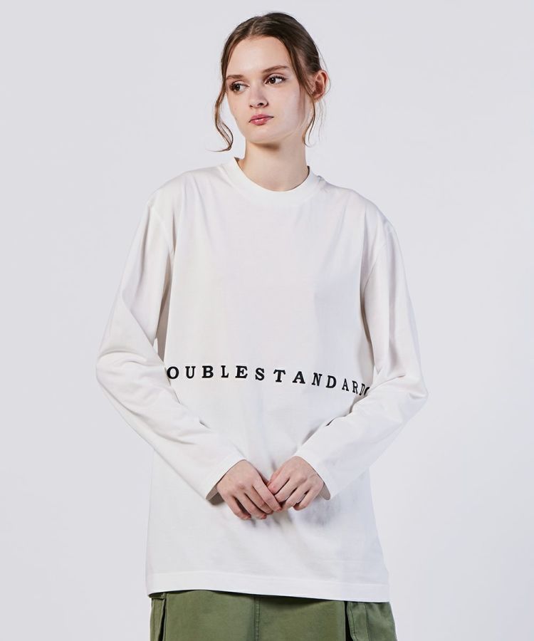 美品✨ PVOT ビッグロゴ プリントTシャツ ブラック Sサイズ セール】ビッグシルエットプリントTシャツ（Tシャツ/カットソー