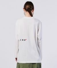 DOUBLE STANDARD CLOTHING ロングスリーブTシャツ　新品 DOUBLE STANDARD CLOTHING tシャツ オリジナル3Dロゴロング