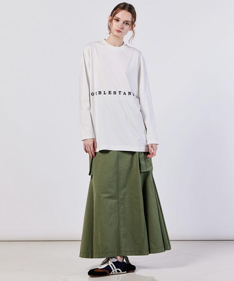 ダブルスタンダードクロージングESSENTIAL / ロングスリーブTシャツ ESSENTIAL / ウエストギャザーロングスリーブTシャツ TOPS Night