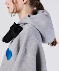 DSC / ハートワッペンパーカー TOPS Night STORE | ダブル