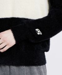 ESSENTIAL / シャギーモールニットプルオーバー TOPS Night STORE