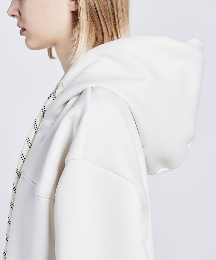 ESSENTIAL / バックプリントダンボールフーディー TOPS Night STORE