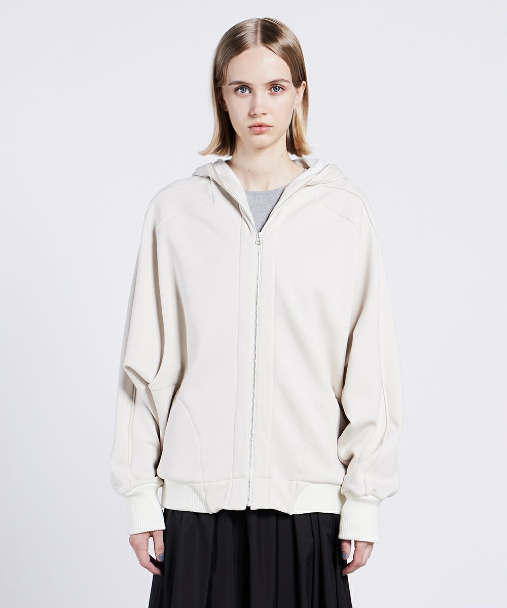 ESSENTIAL / ボンバーヒート裏起毛パーカー TOPS Night STORE | ダブル 