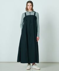 ダブルスタンダードクロージング ティアードジャンパースカート ESSENTIAL / バイカラーステッチジャンパースカート DRESS Night STORE