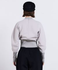 今期✨ ソブ エアロダンボールニット トップス スエット リブ クロップド丈 Sov. / エアロダンボールニットトップス(SALE) ニット Night STORE
