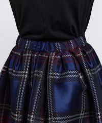 【定価42900円】ダブルスタンダード ラメチェックフレアスカート　36 Sov. / ジャガードチェックフレアスカート(SALE) BOTTOMS Night
