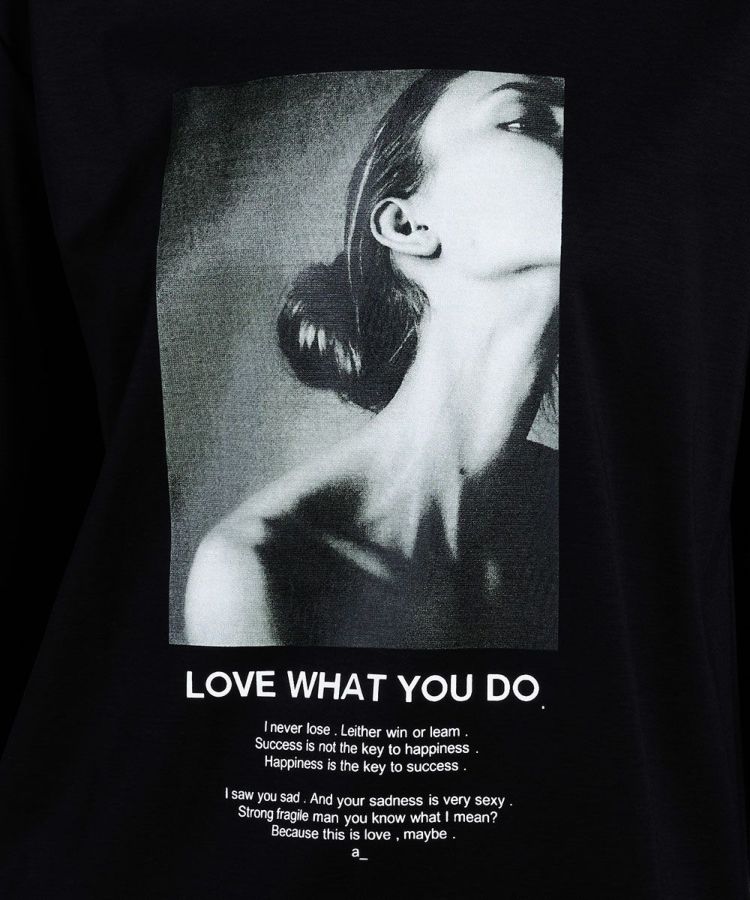 DSC / グラフィックロングスリーブTシャツ(SALE) TOPS Night