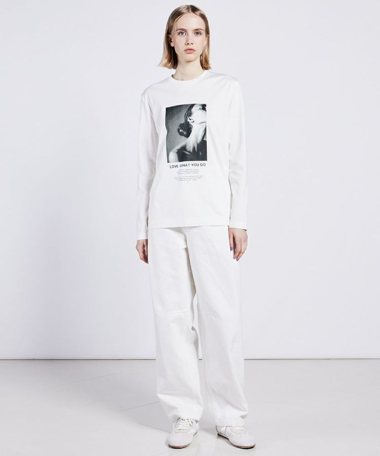 DSC / グラフィックロングスリーブTシャツ(SALE) TOPS Night
