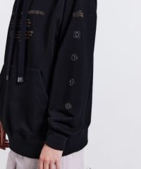 ダブルスタンダード　ベア　ロゴフーディーパーカー　アイボリー Dロゴフーディーパーカー（WEB限定）（Tシャツ/カットソー