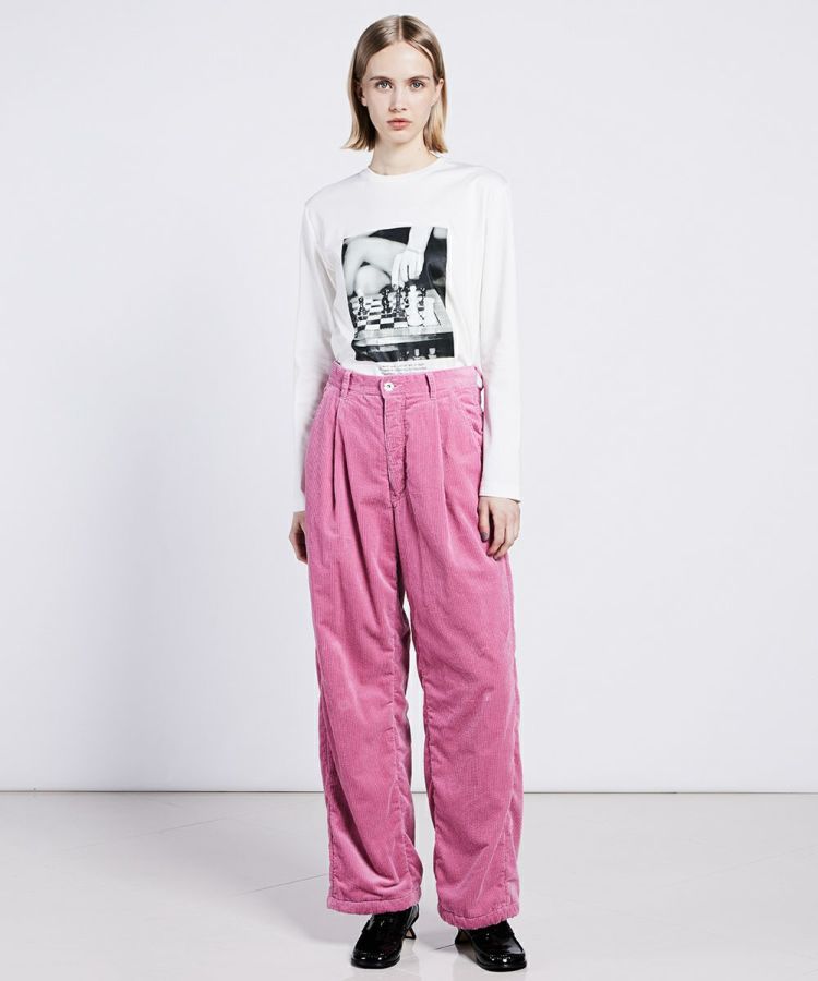 DSC / コーデュロイワイドパンツ BOTTOMS Night STORE | ダブル