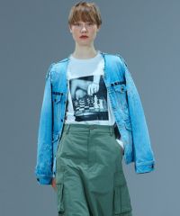 DSC / スタッズデニムジャケット OUTERS Night STORE | ダブル