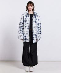 DSC / ダメージチェックシャツダウン(SALE) OUTERS Night STORE
