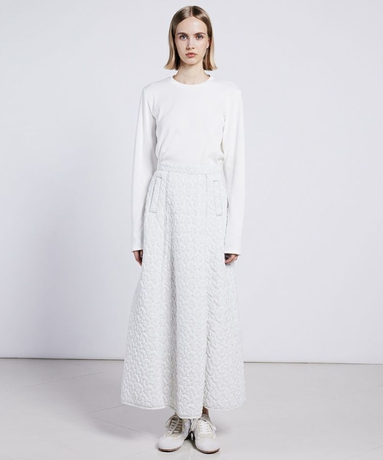 DSC / Dプリントキルティングスカート(SALE) BOTTOMS Night STORE