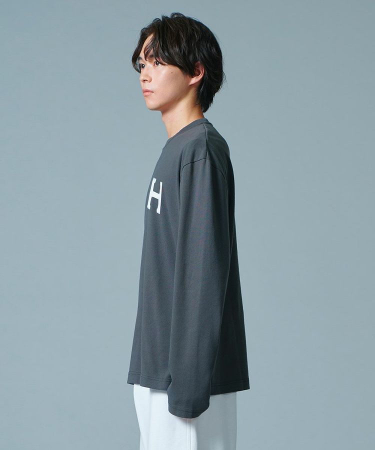 D/him H刺繍フライスロンT（WEB限定） TOPS Night STORE
