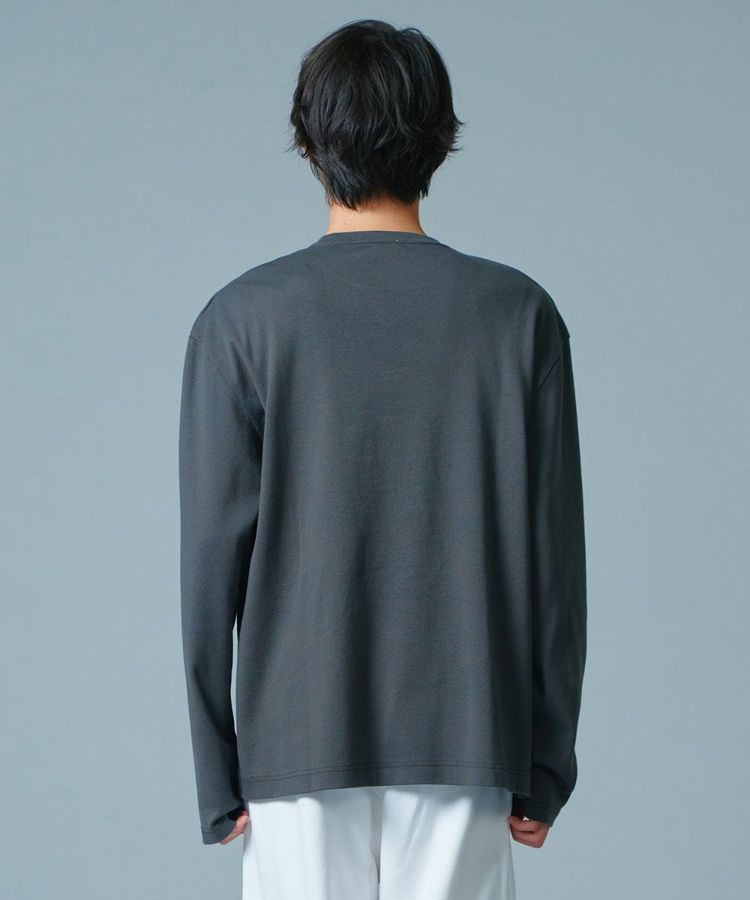 MVRX 長袖 ロングスリーブ Tシャツ GOGGLE モデル 杢グレー