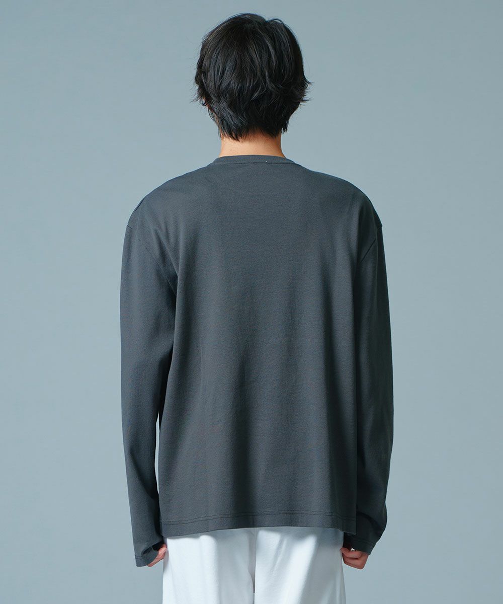 BLACK FRIDAY対象】D/him H刺繍フライスロンT（WEB限定） TOPS Night
