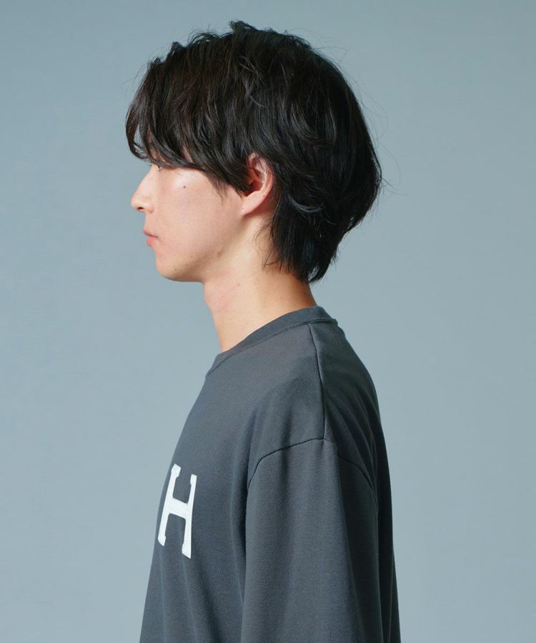 D/him H刺繍フライスロンT（WEB限定） TOPS Night STORE