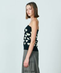 DSC / ハートシャギーモールベアトップ（WEB限定）(SALE) TOPS Night