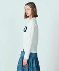 DSC / Dロゴ刺繍ロングスリーブTシャツ（WEB限定） TOPS Night
