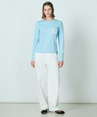 DSC / Dロゴ刺繍ロングスリーブTシャツ（WEB限定） TOPS Night