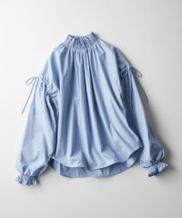 DSC / フリルネックリボンデザインブラウス（WEB限定） TOPS Night